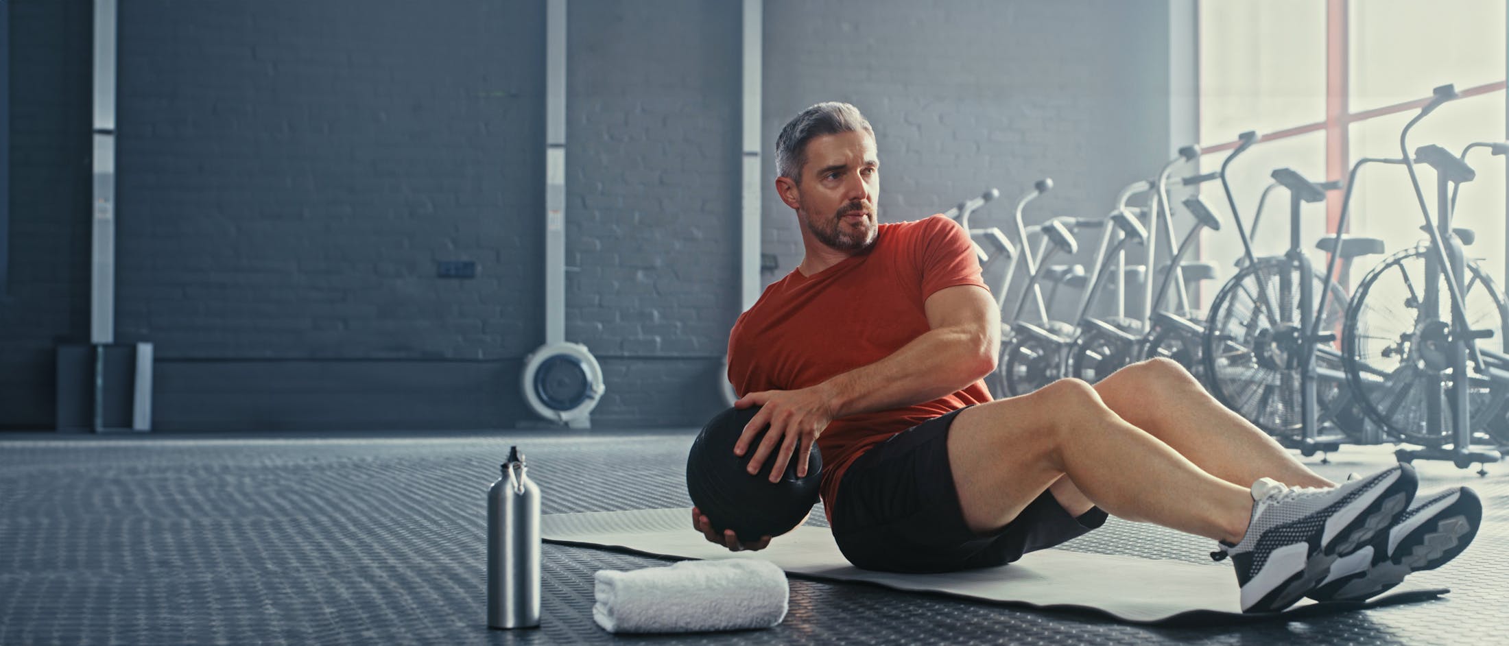 Man exercising
