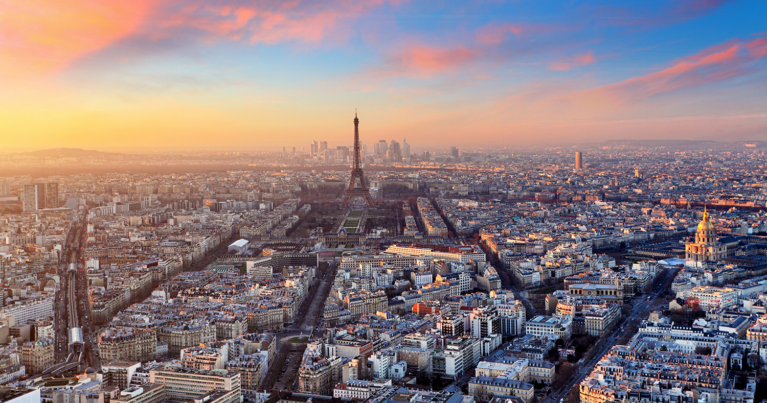 Panorama de la ville de Paris