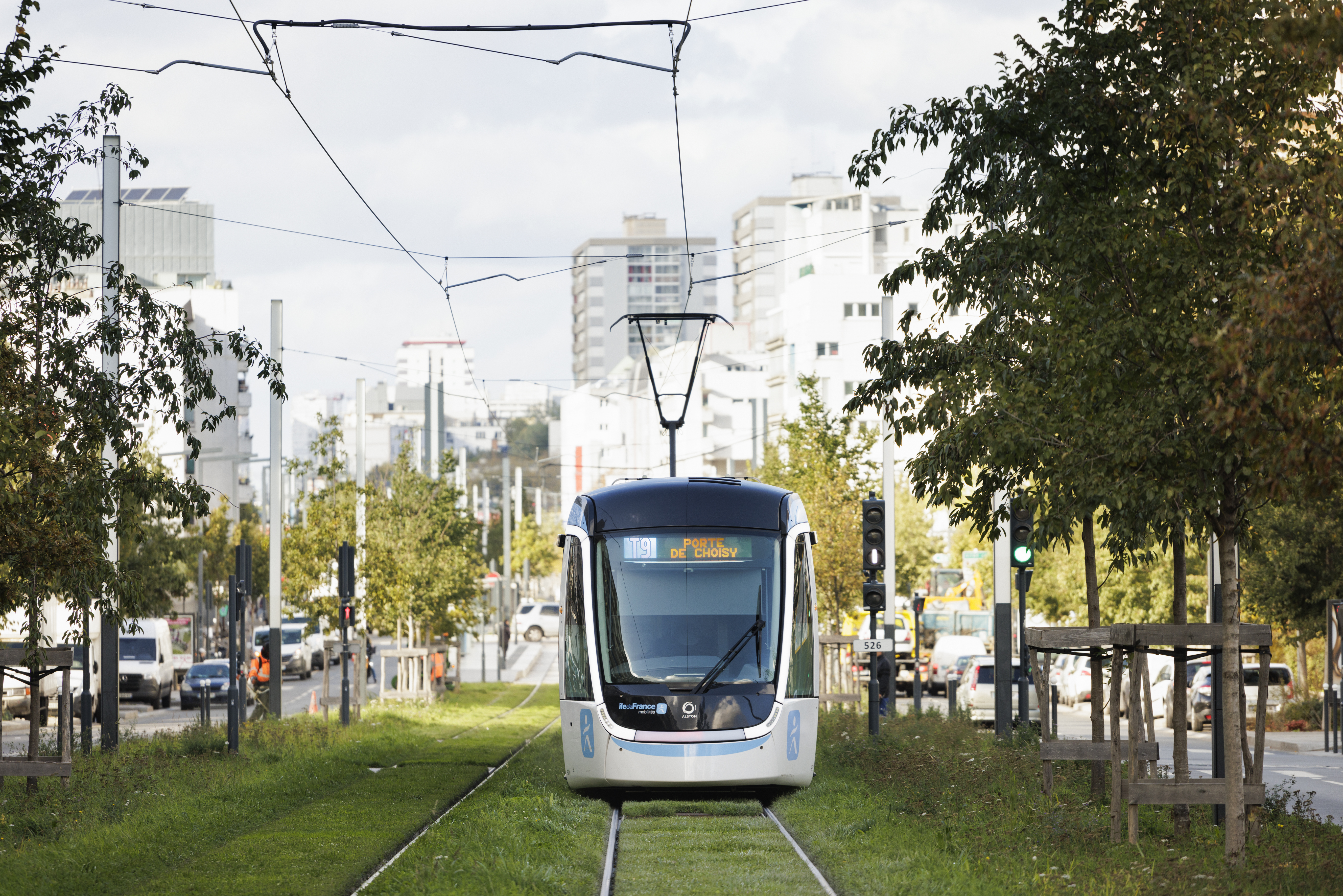 Photo du  tramway T9