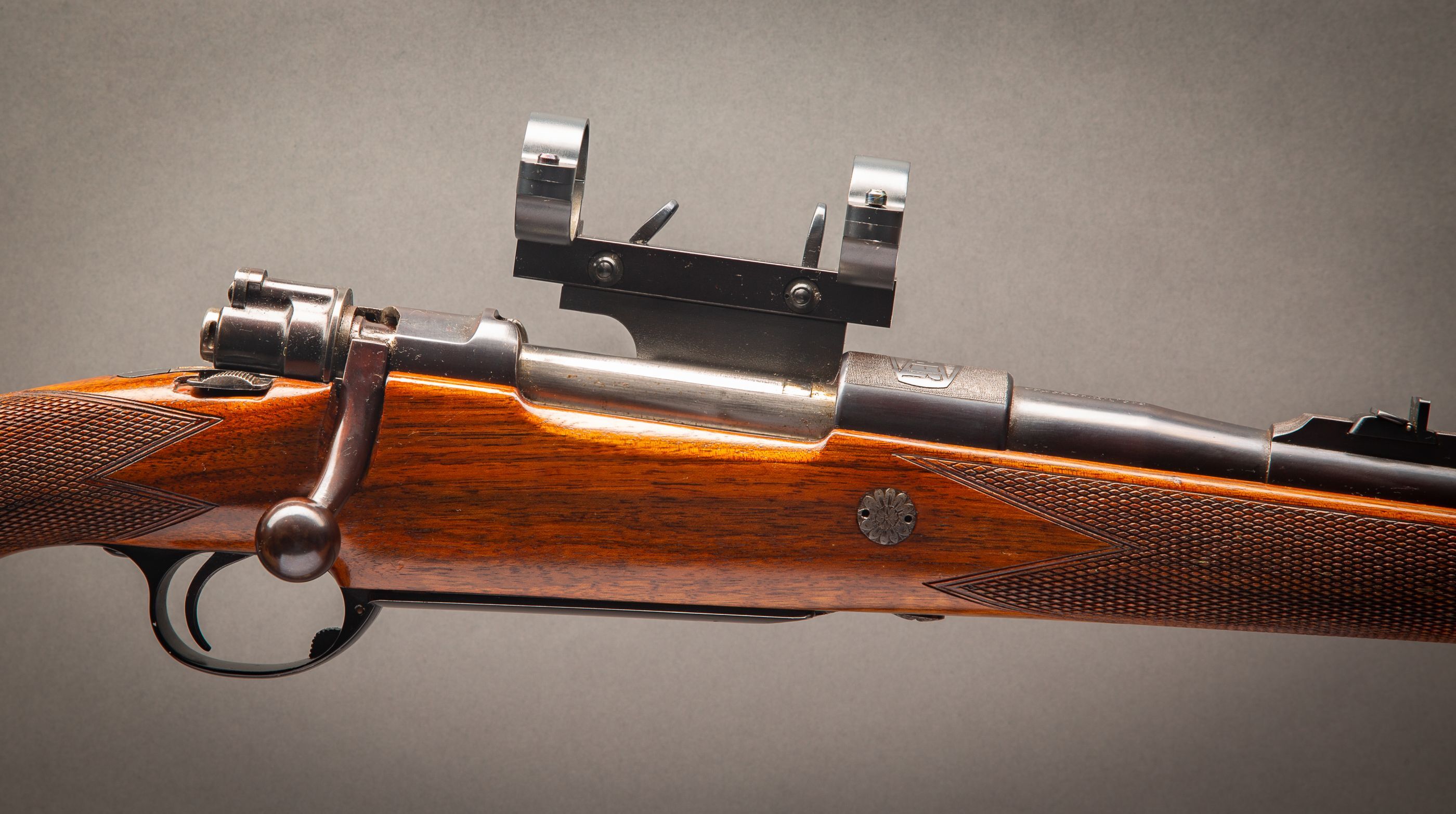 Holland & Holland Bolt Action Rifle Chambered in .375 H&H Belted Rimless