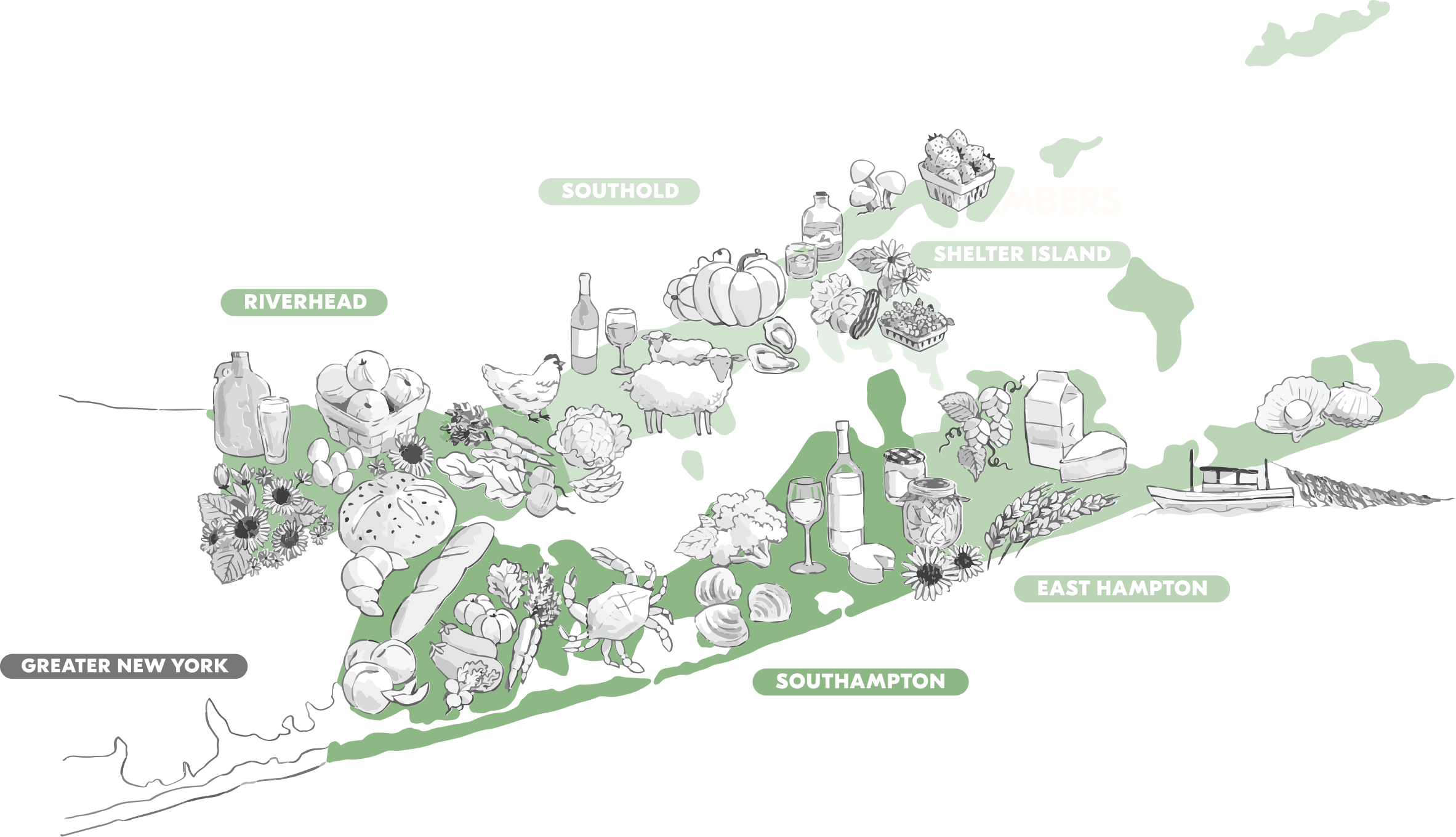 East End Food - Passport - Map