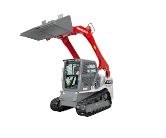 kompaktkettenlader takeuchi tl12v-2 ausgefahren