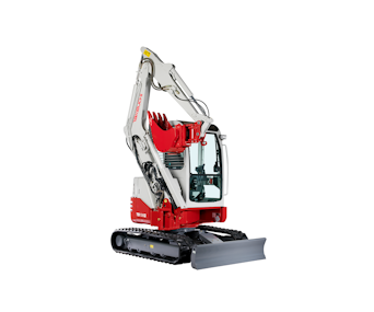 bagger takeuchi tb138fr von rechts