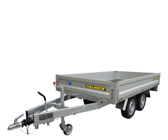 Humer Hochlader anhaenger humer hochlader von der seite