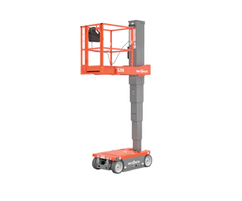 Scherenarbeitsbühne Sky Jack SJ16 online mieten scherenarbeitsbuehne skyjack sj16 seitlich