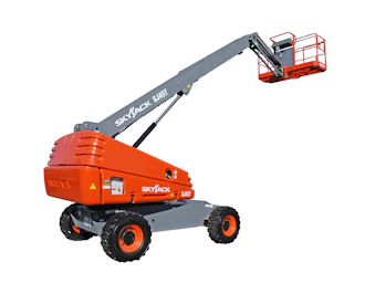 SkyJack SJ 45 T gelenkarbeitsbuehne skyjack sj45t seitlich