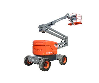 Scherenarbeitsbühne SkyJack SJ 51AJ online mieten scherenarbeitsbuehne skyjack sj 51aj seitlich