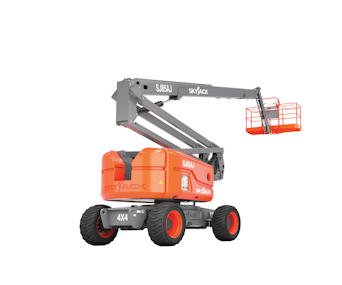 Gelenkteleskopbühne SkyJack SJ 85AJ seitlich