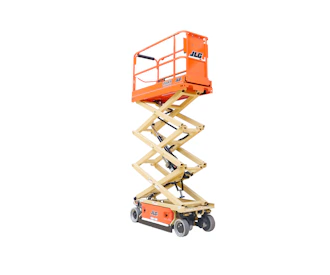 JLG 1930ES scherenarbeitsbuehne jlg 1930 es seitlich