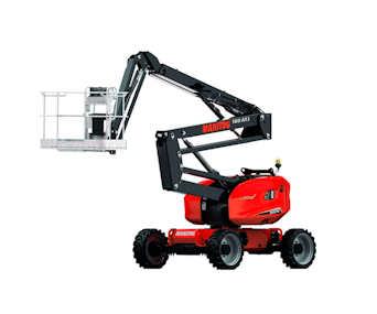 gelenkteleskop arbeitsbuehne manitou 180 atj schraeg von der linken seite