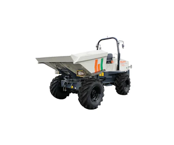 raddumper mecalac ta6s von vorne