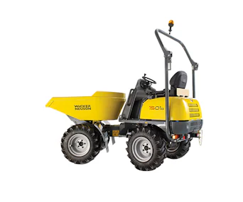 wacker neuson raddumper seitenkippmulder 1501 online mieten