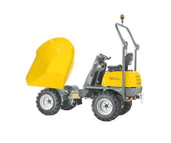 wacker neuson raddumper seitenkippmulder 1501 online mieten