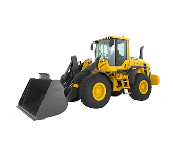 Radlader Volvo L70G online mieten radlader volvo l70g von der linken seite