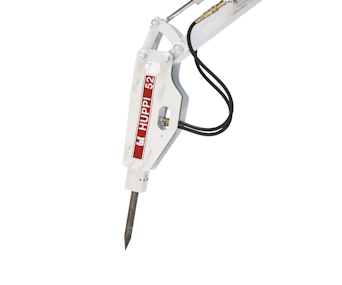 hydraulikhammer toku huppbreak52 von der seite