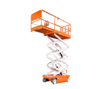 elektroscherenbuehne snorkel ms98me von vorne