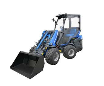 Radlader MultiOne 8.4 online mieten radlader multione 8.4 schraeg von der seite