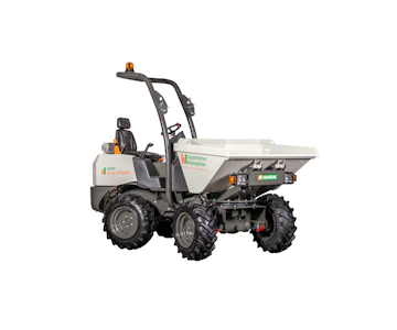 Raddumper AUSA D150 AHG online mieten raddumper ausa d150 ahg von der seite