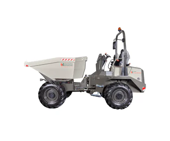 raddumper ausa d600 apg von der linken seite