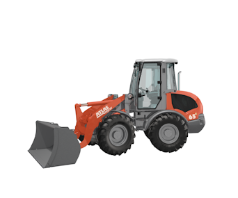 radlader atlas ar65 von der seite