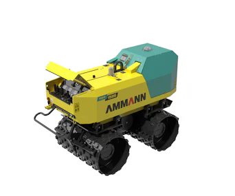 Grabenwalze Ammann RAMMAX ARR1585 online mieten grabenwalze ammann rammax 1585m von der linken seite