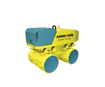 grabenwalze ammann rammax 1515m von der seite