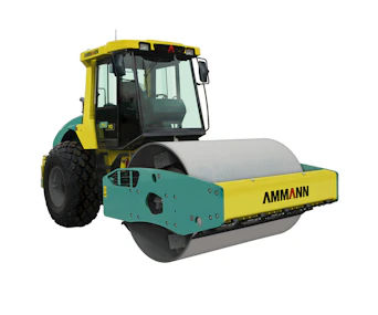 Walzenzug Ammann ASC110 online mieten walzenzug ammann asc110hx von vorne