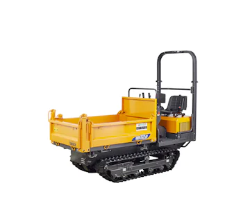 Raupendumper Yamaguchi WB12 online mieten raupendumper yamaguchi wb12 von der seite