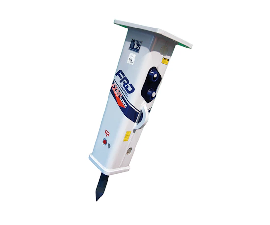 Hydraulikhammer FRD FX50 online mieten hydraulikhammer frd fx55 von vorne