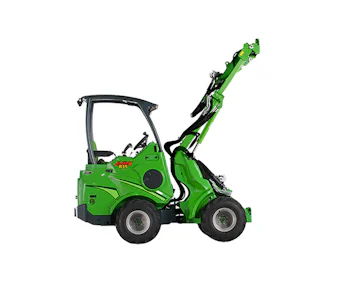 kompaktradlader avant r35 von der seite