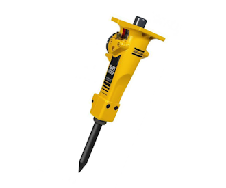hydraulikhammer atlascopco sb102 schraeg von der seite