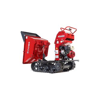 minidumper hinowa hs400 von der seite