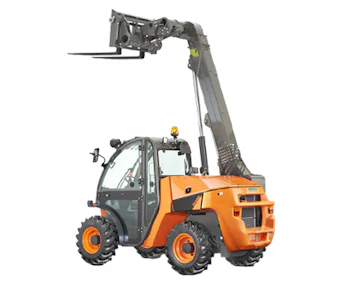 teleskopstapler ausa t235h schraeg von der seite 