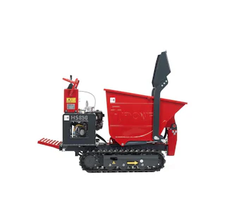 raupendumper hinowa hs850 von der seite 