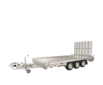 tieflader anhaenger hulco terrax von der seite