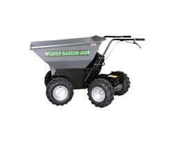 Raddumper Muck-Truck Power Barrow 4WD online mieten raddumper muck truck power barrow 4 wd von der seite