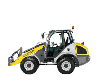 Radlader Kramer 5075 online mieten radlader kramer 50575 von der seite
