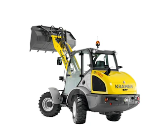 radlader kramer 5085 von hinten