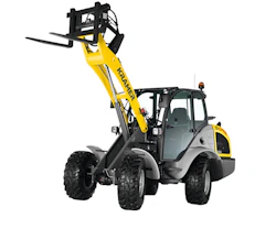 radlader kramer 5095 von vorne