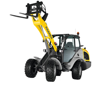 radlader kramer 5095 von vorne