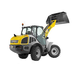 radlader kramer 8115 von hinten