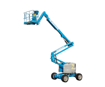 Gelenkteleskopbühne Felbermayr F-20 GTKX online mieten gelenkteleskopbuehne felbermayr f20 gtkx von der seite