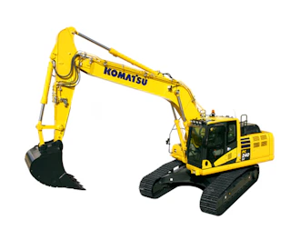 Komatsu PC240NLC raupenbagger komatsu pc240 nlc von der seite
