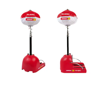 Leuchtballon Slider Lichtanlage Nölle IUT online mieten leuchtballon slider lichtanlage nölle IUT von vorne