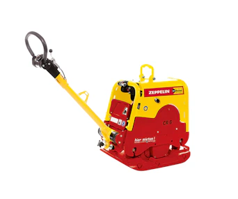 Rüttelplatte Weber Maschinentechnik CR 6 online mieten ruetteplatte weber maschinentechnik cr 6 von der seite