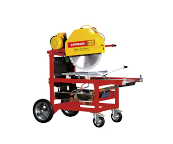 tischtrennmaschine cedima cts 265 von der seite