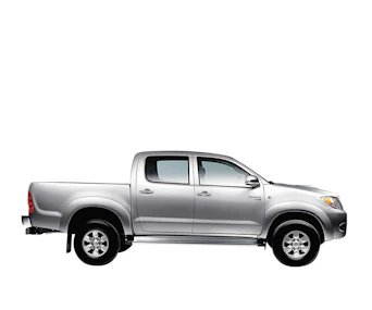 toyota hilux double cab 2 5 von der seite