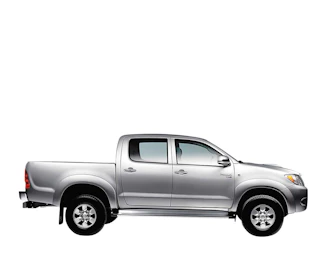 Toyota Hilux Double Cab. toyota hilux double cab 2 5 von der seite