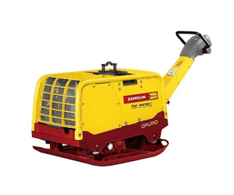 ruettelplatte wacker neuson dpu 110 schraeg von der seite