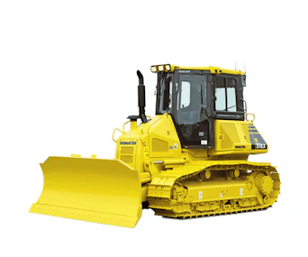 Planierraupe Komatsu D51-PX22 online mieten planierraupe komatsu d 51 ex 22 schraeg von der Seite
